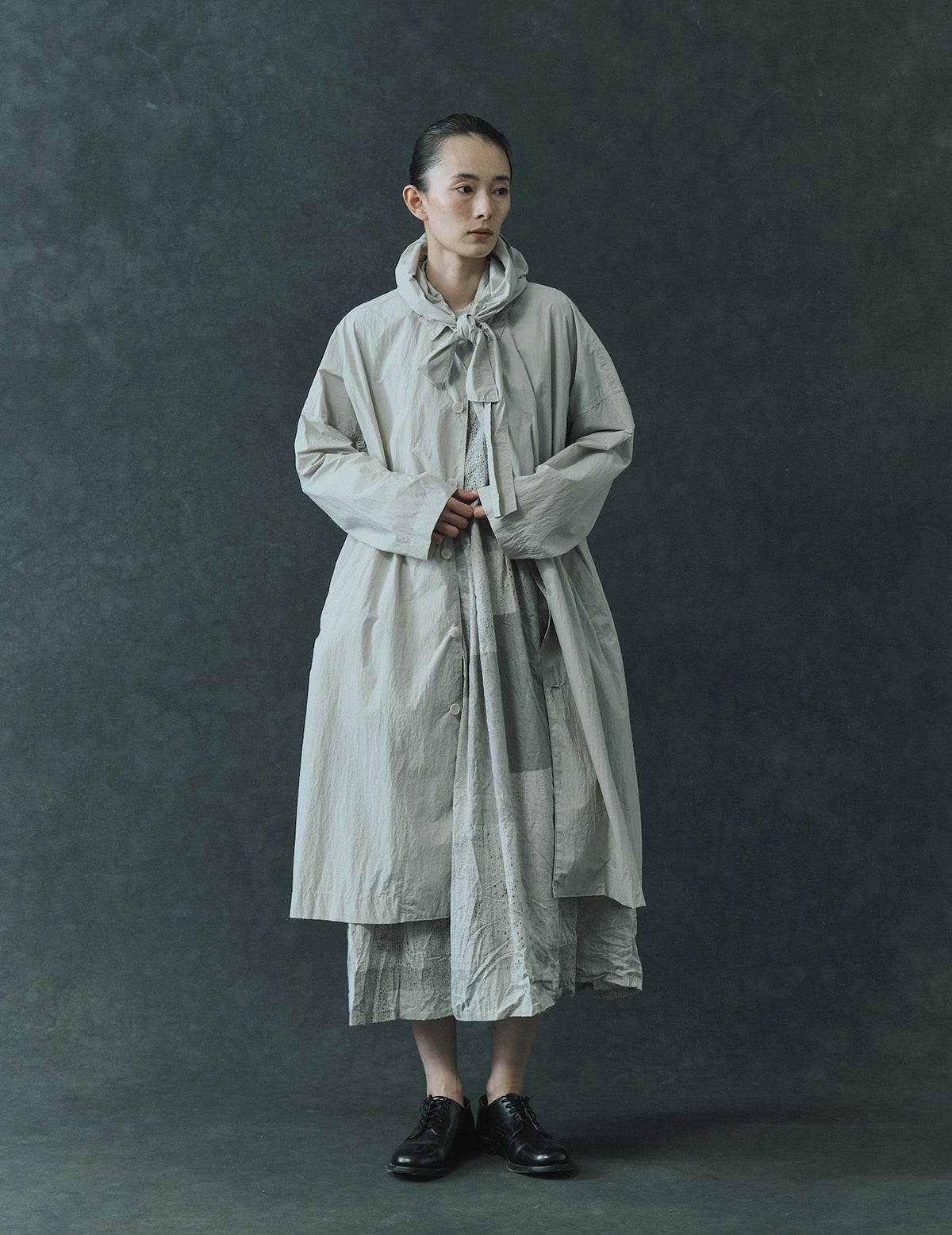 04 アイボリー/36(M)size：モデル172㎝