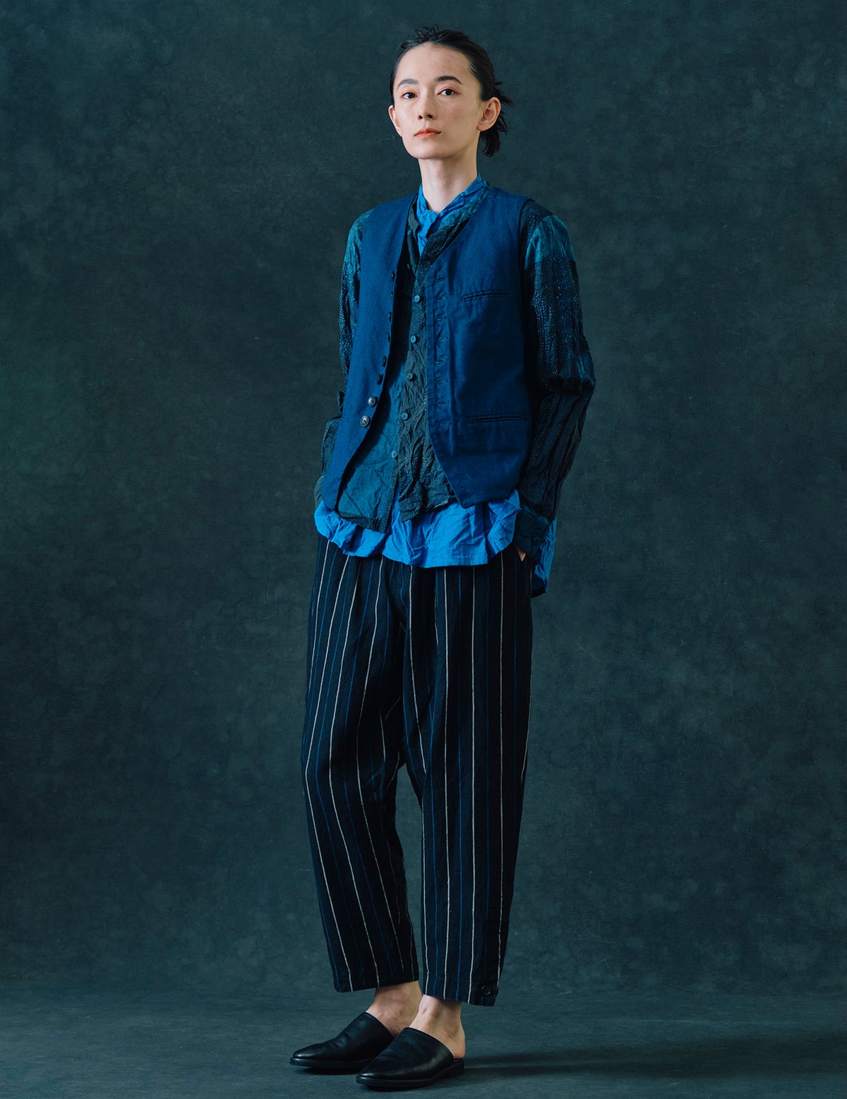 24 インディゴ/36(M)size：モデル172㎝