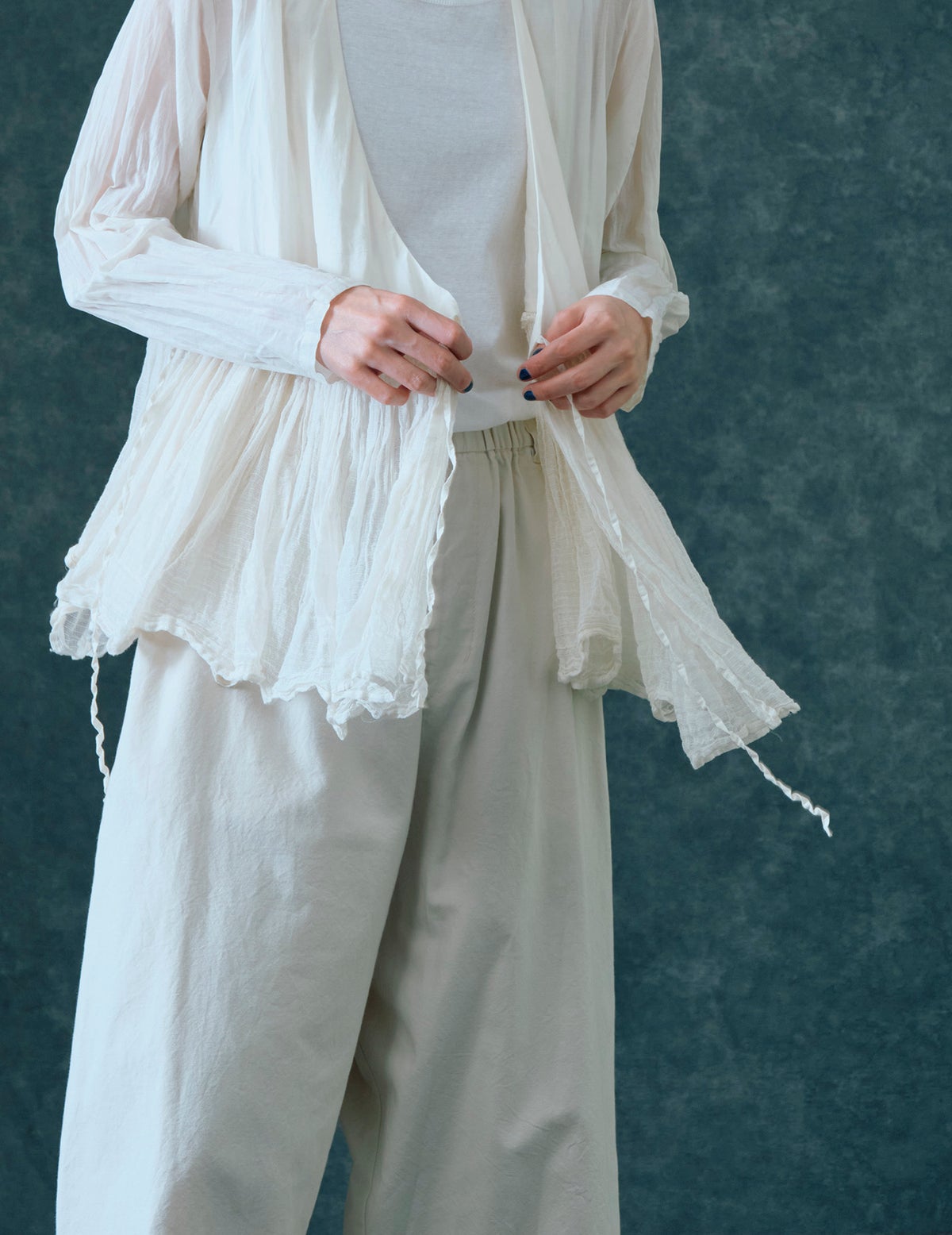 04 アイボリー/36size：モデル172㎝