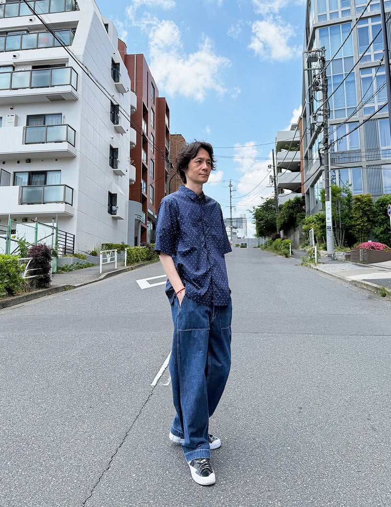 20 ネイビー　Msize：スタッフ180㎝
