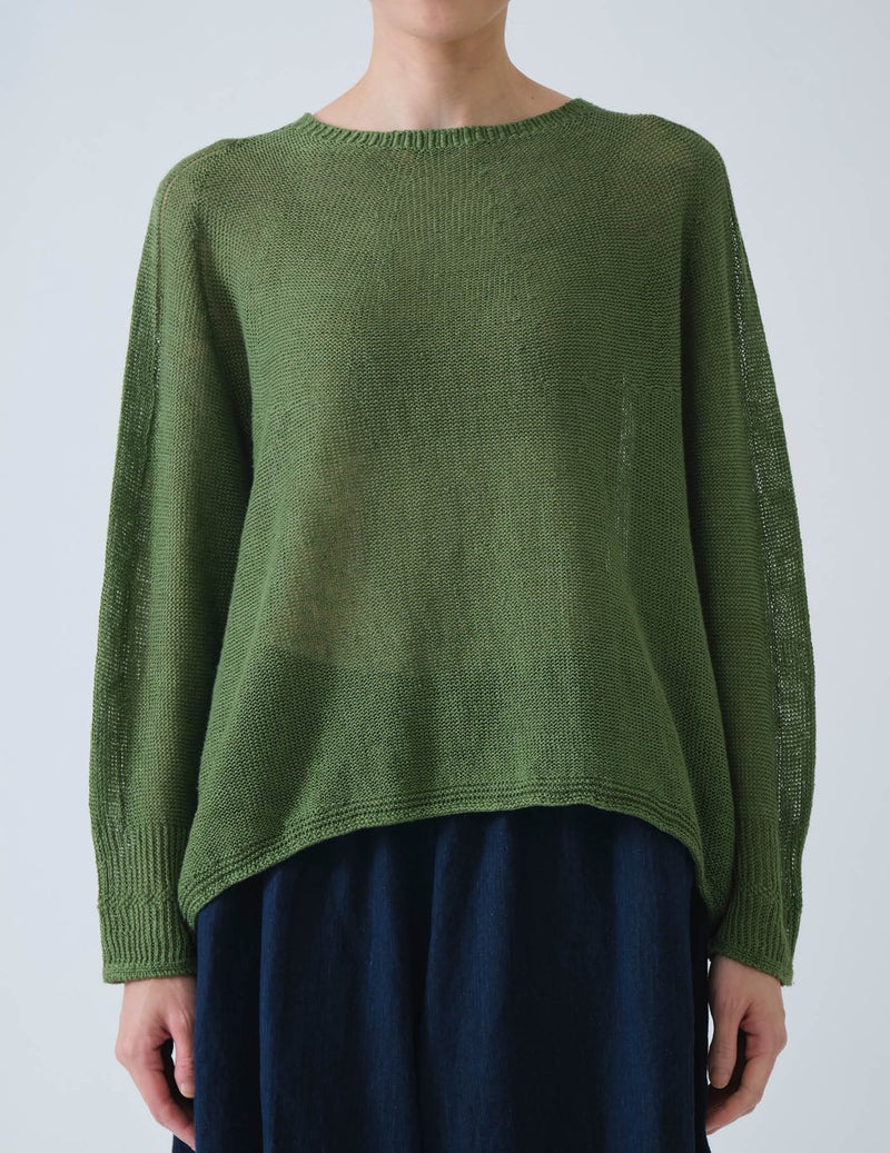 65 グリーン/36(M)size：モデル 169cm