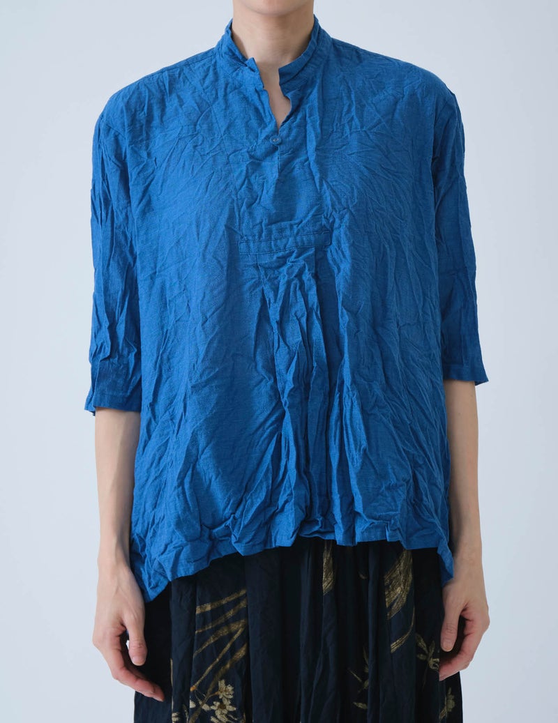 35 ブルー/36(M)size：モデル 169cm