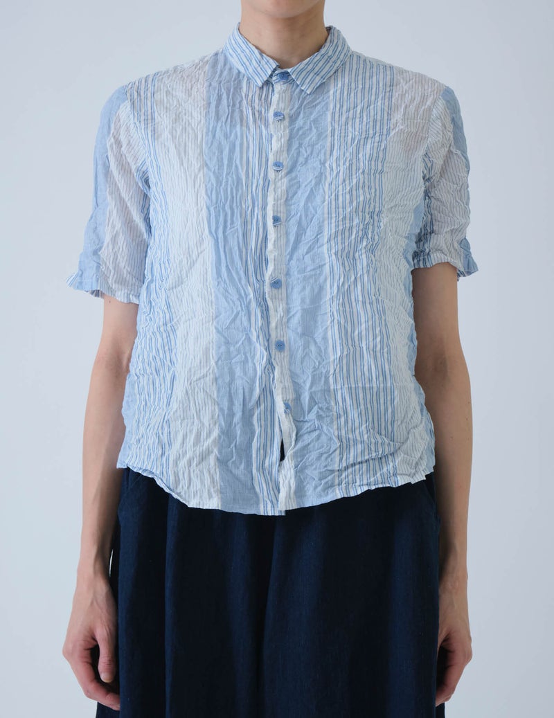 02 ランダムストライプ/36(M)size：モデル169㎝