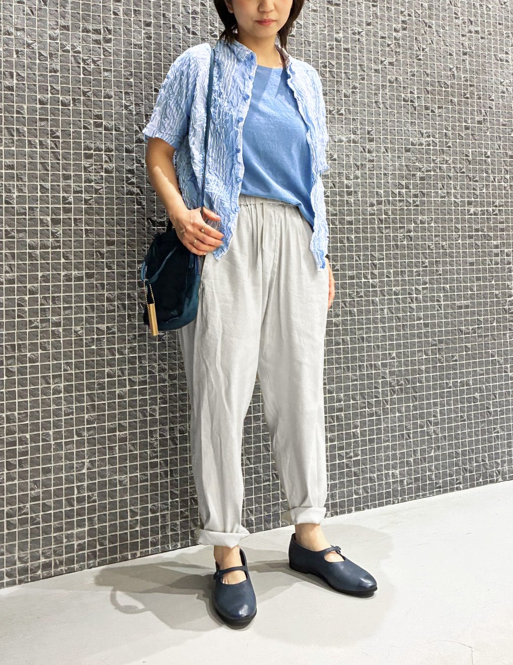 02 ランダムストライプ/36size：スタッフ148㎝