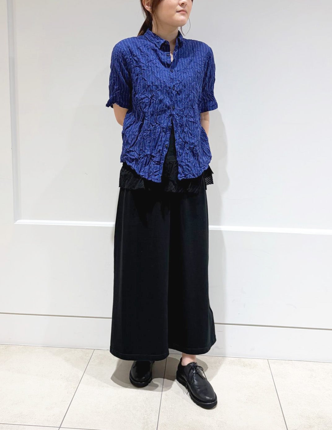 20 ネイビー/36size：スタッフ164㎝