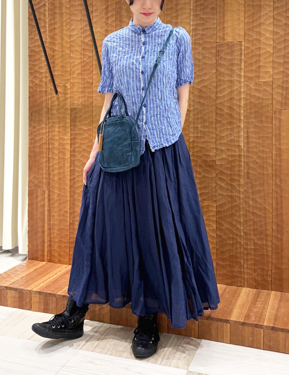 36 サックスブルー/36size：スタッフ158㎝