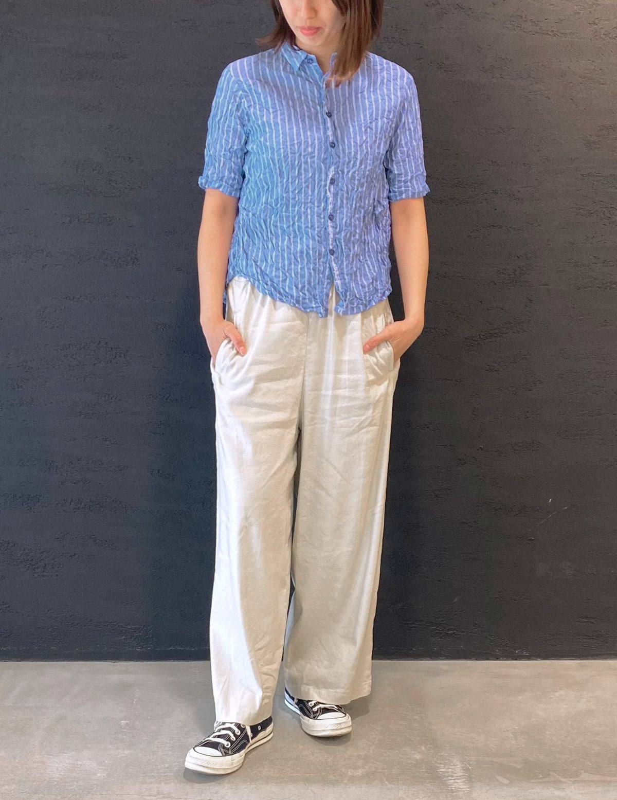 36 サックスブルー/36size：スタッフ168㎝