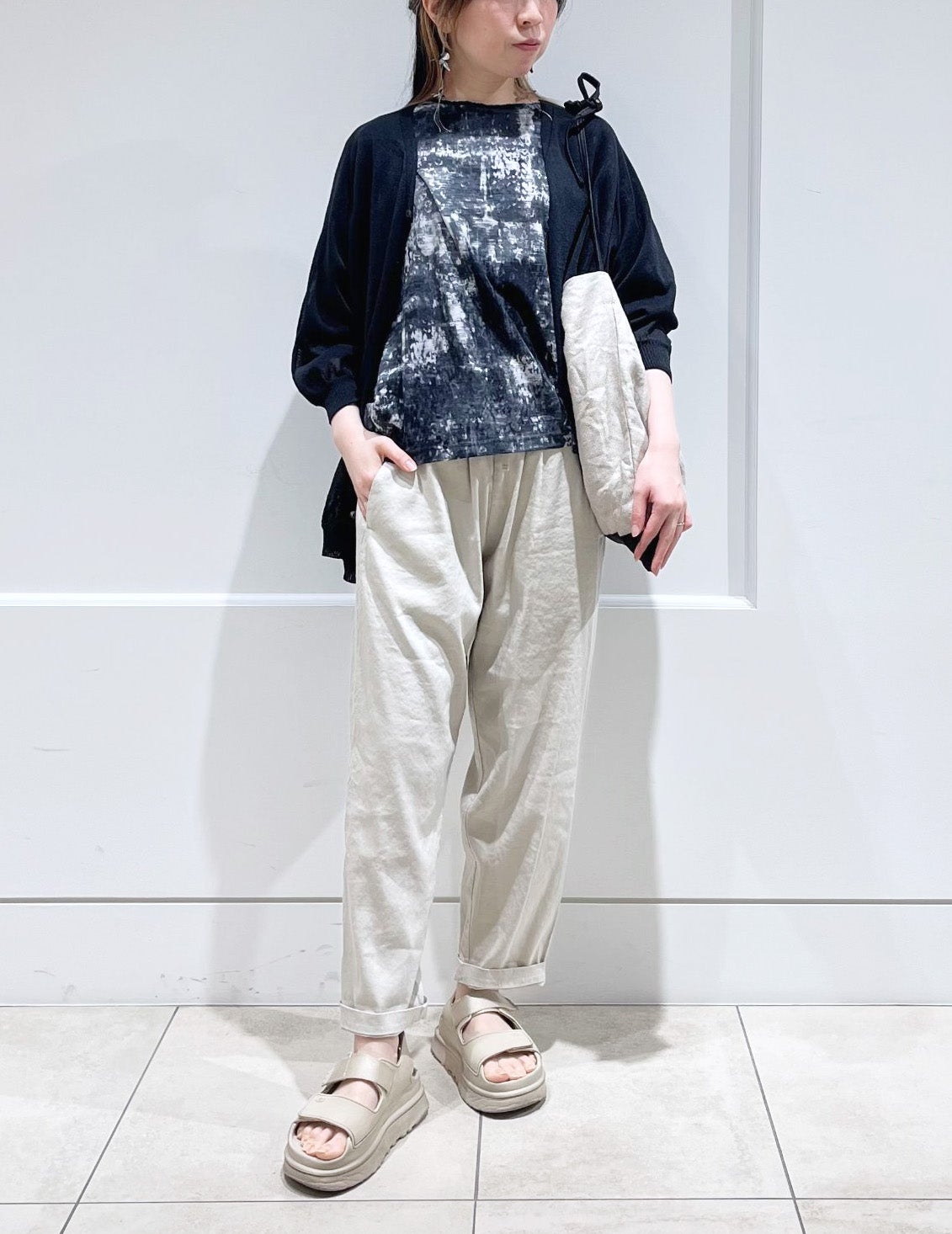 04 アイボリー/36size：スタッフ158㎝
