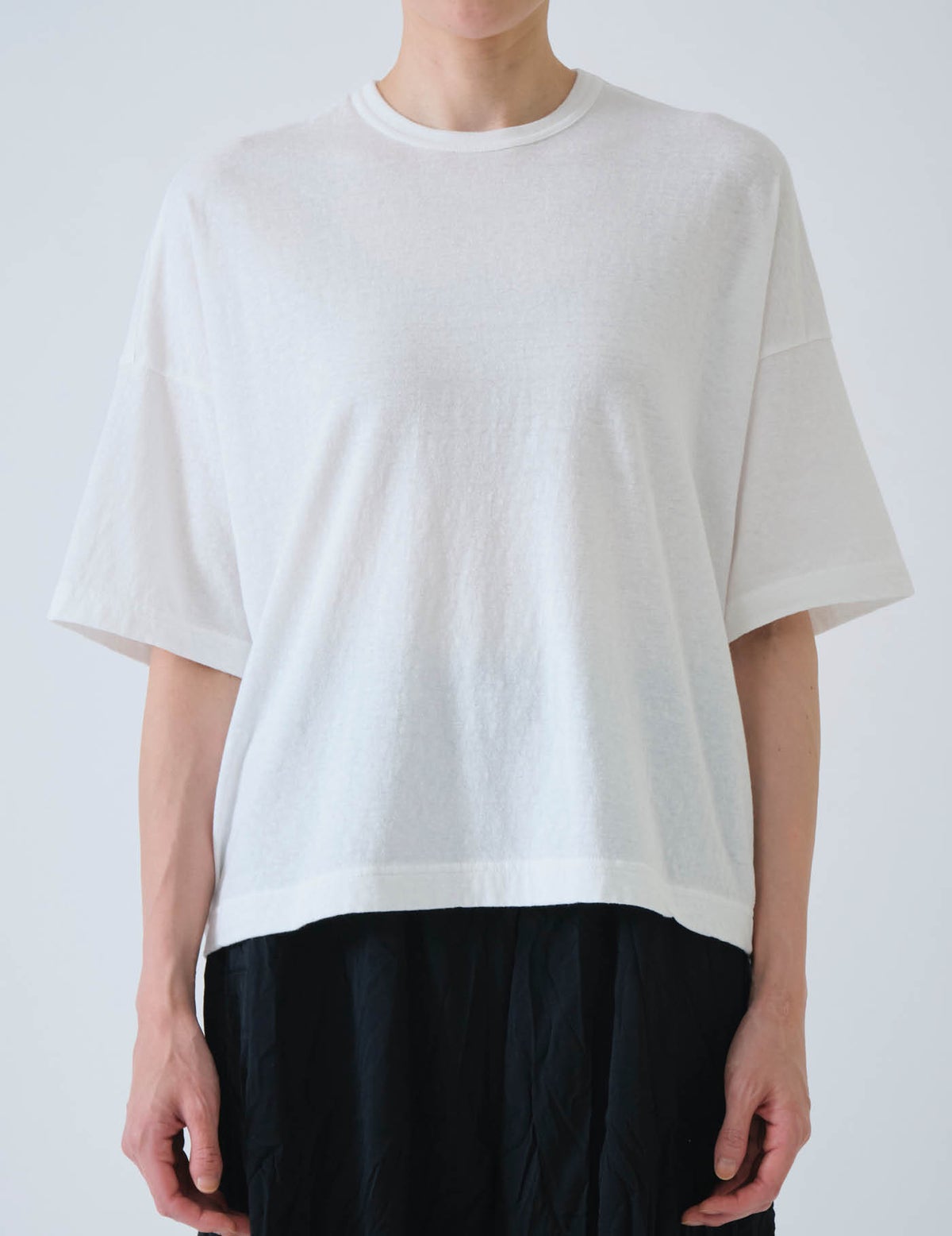 01 ホワイト/36(M)size：モデル169㎝