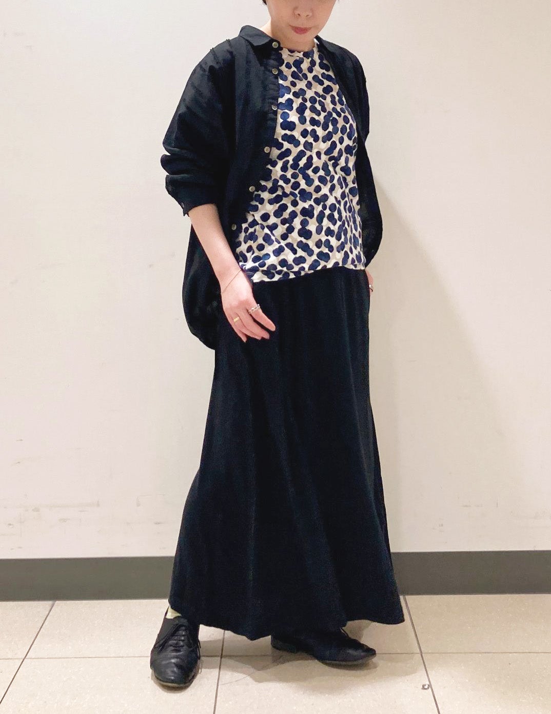 20 ネイビー/36size：スタッフ149㎝