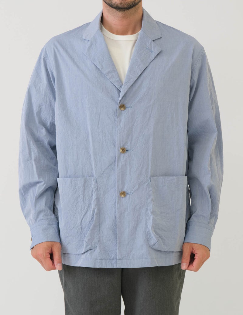 COタイプライターキャッチワッシャーシャツジャケット