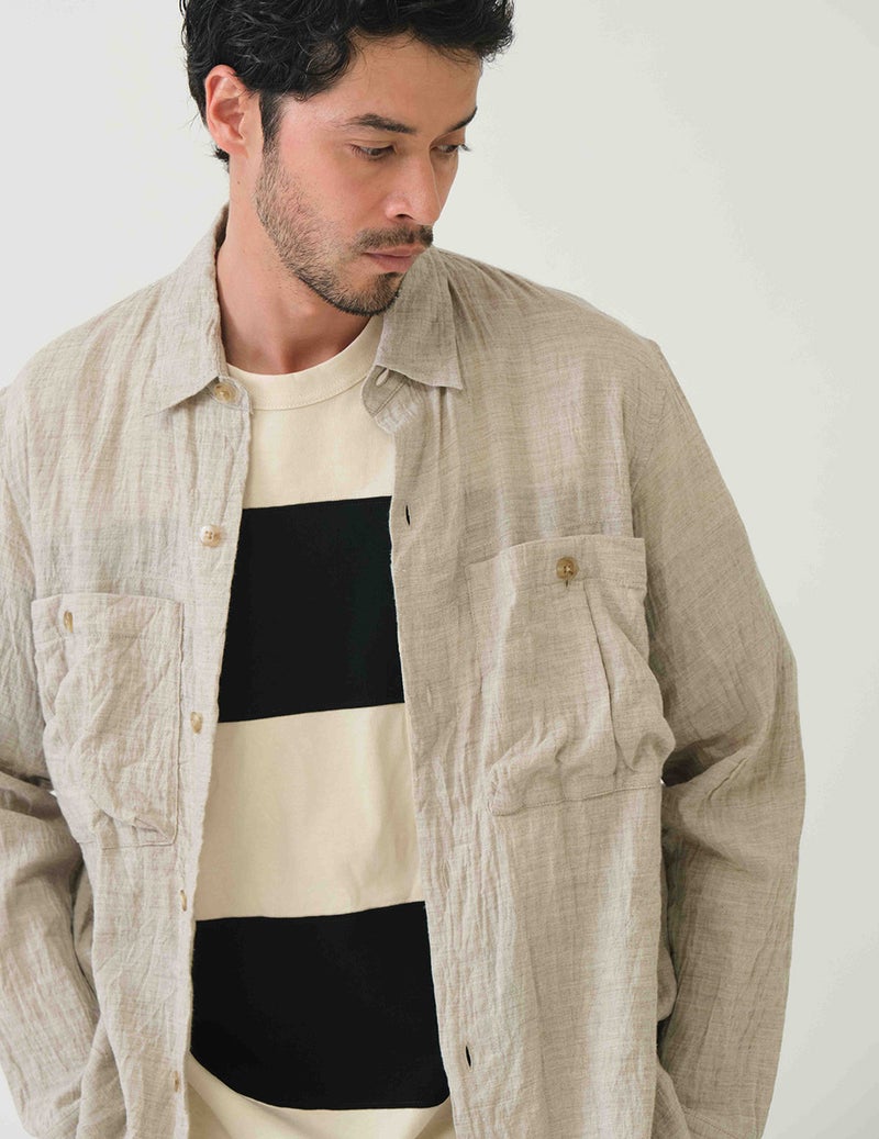 90 エクリュ×ブラック　Msize：モデル184㎝