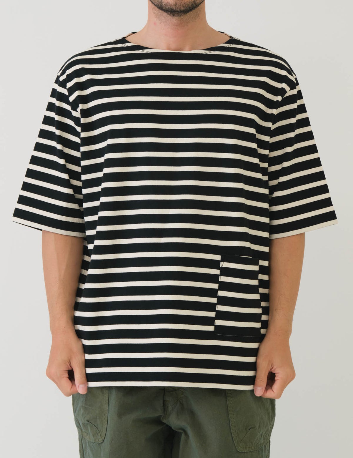 90 ブラック×エクリュ