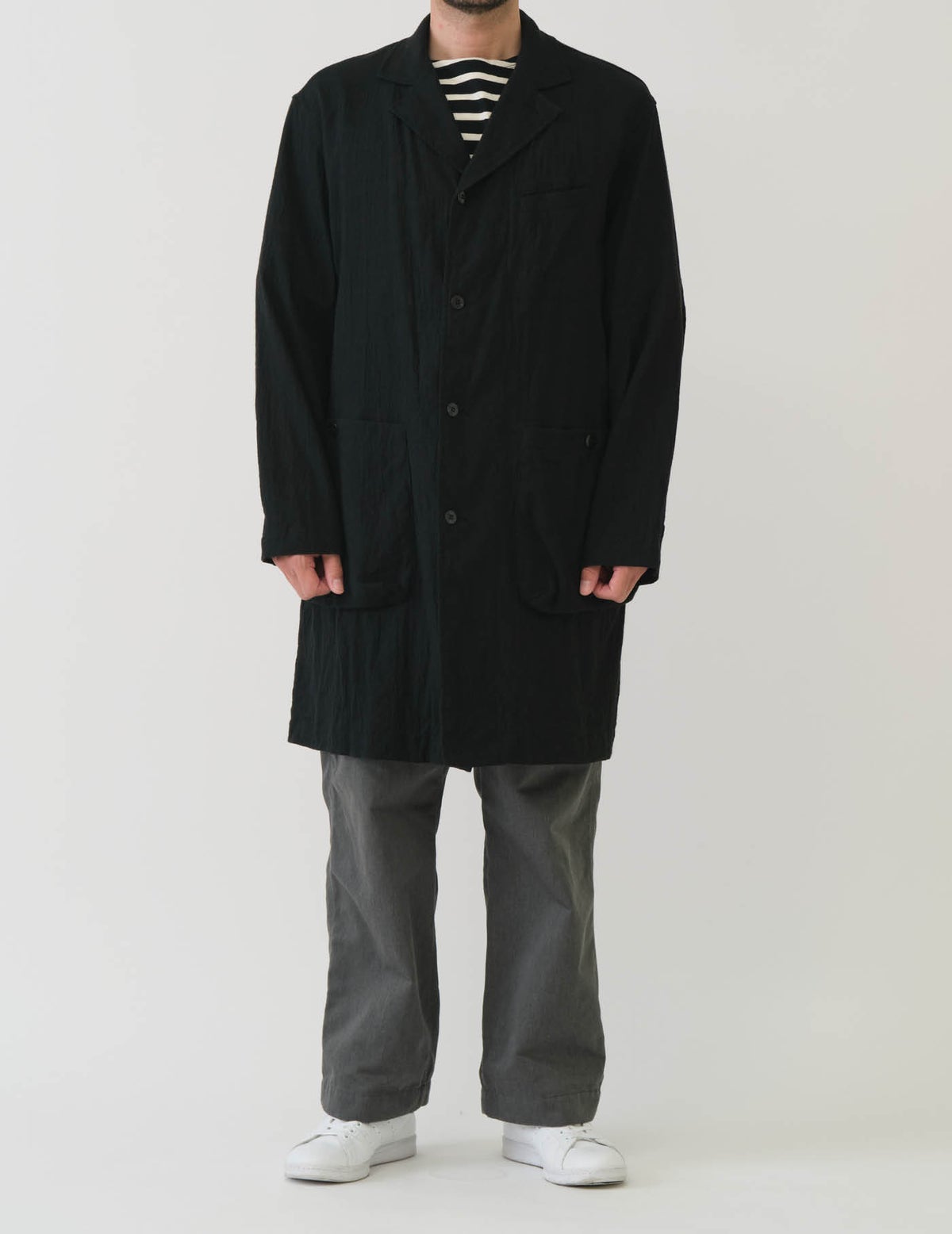 90 ブラック×エクリュ