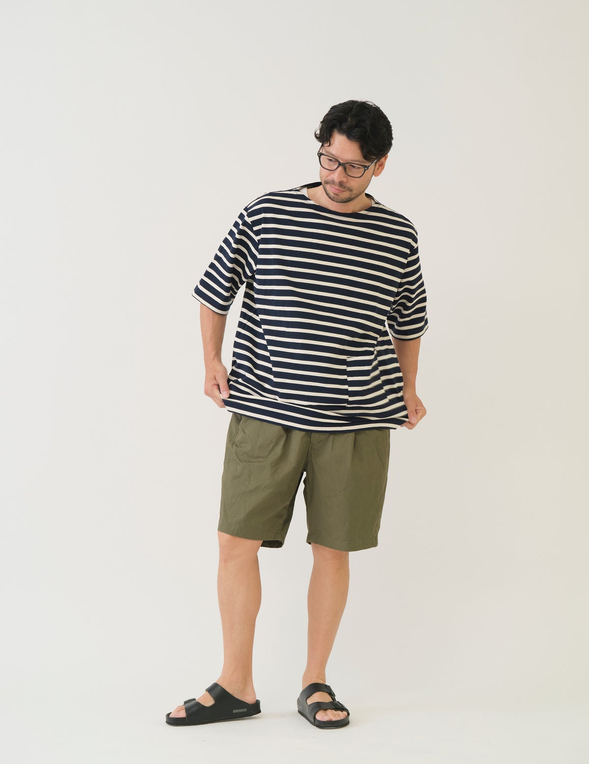 20 ネイビー×エクリュ