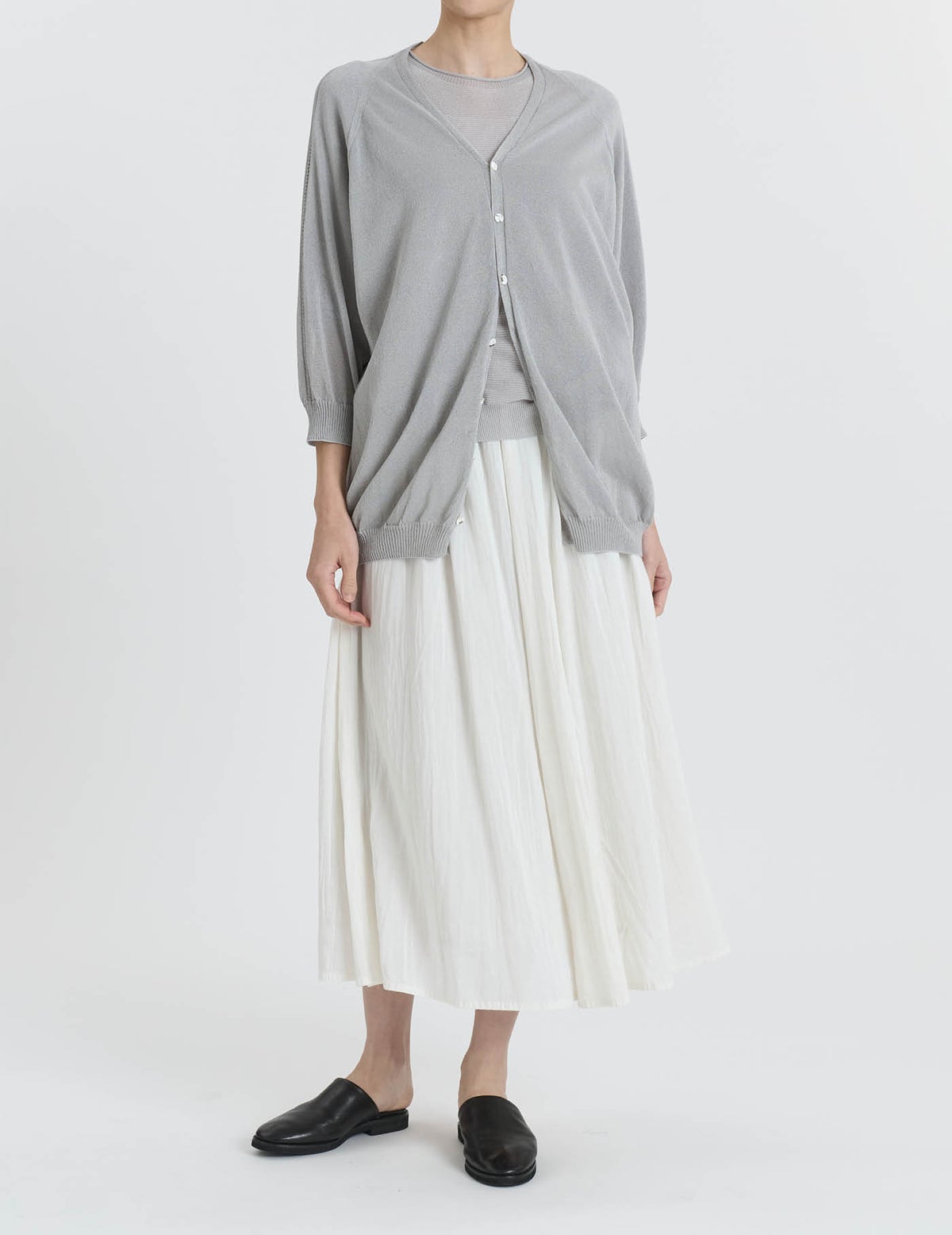 50 グレー/36(M)size：モデル169㎝