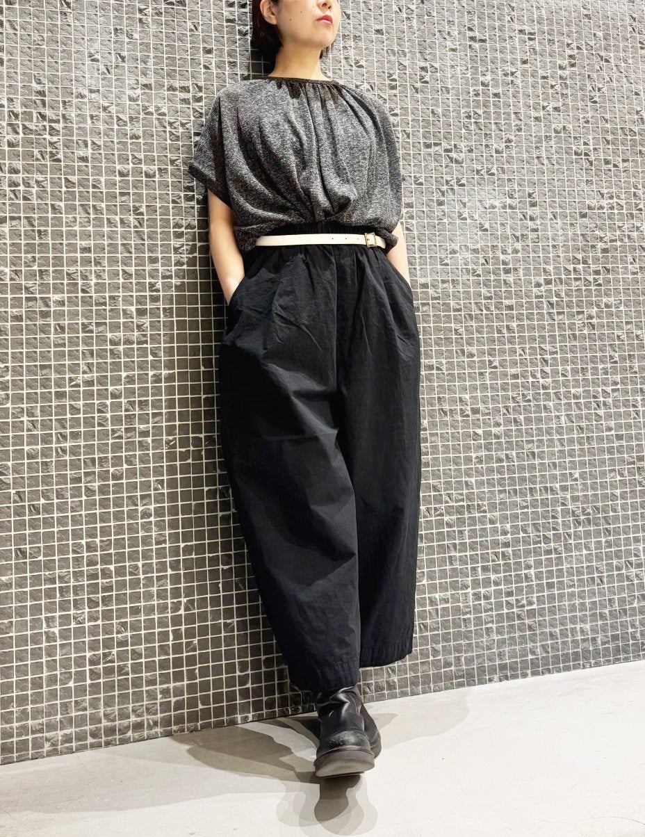 コットンリネンウェザー ワイドパンツ | (パドカレ)公式オンラインストア
