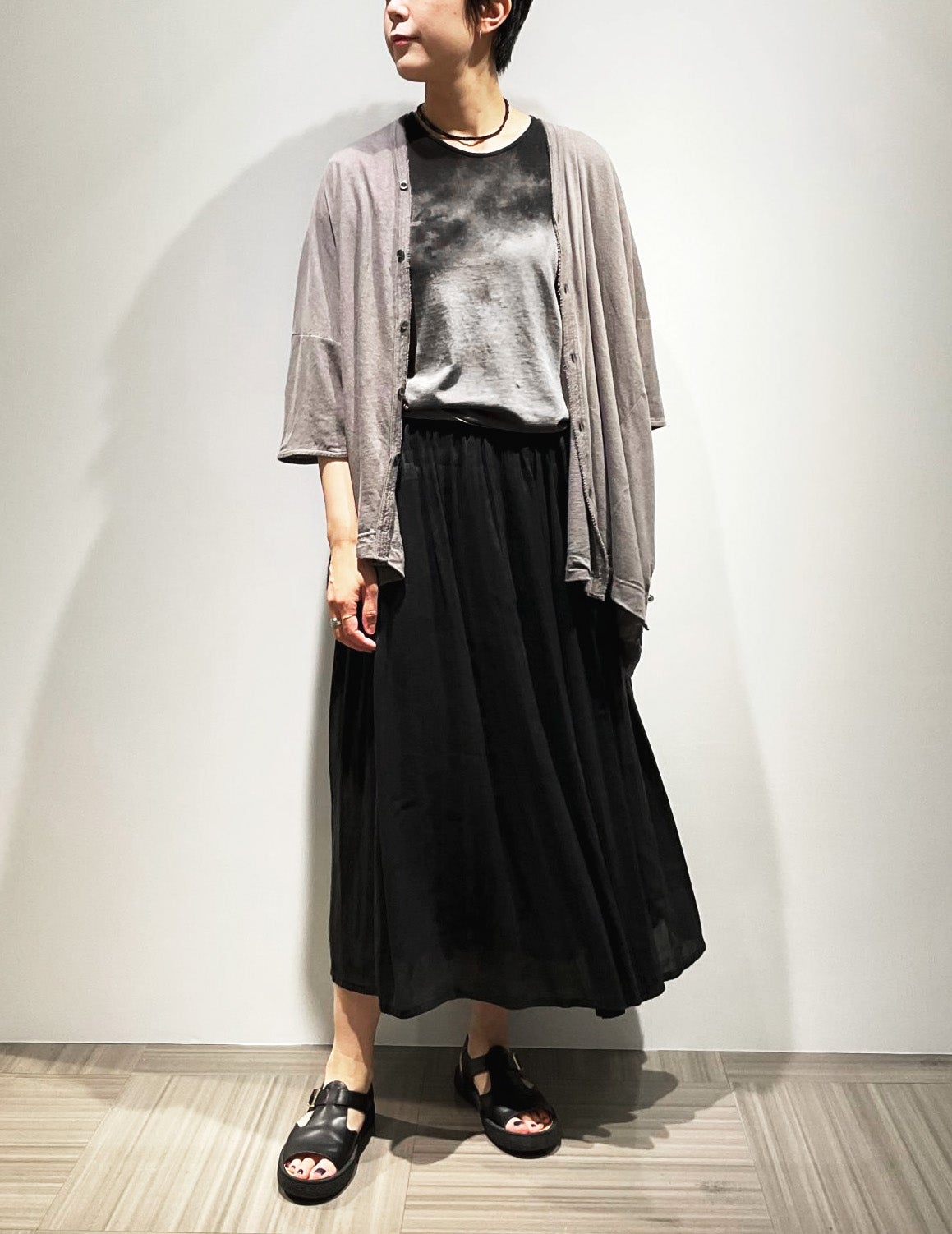 90 ブラック/36size：スタッフ168㎝
