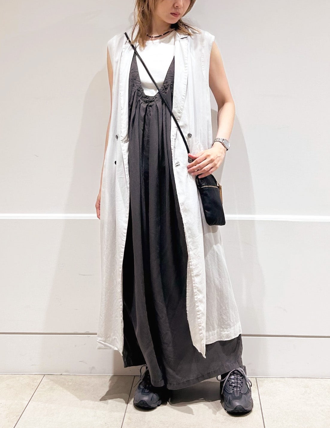 50 グレー/36size：スタッフ160㎝