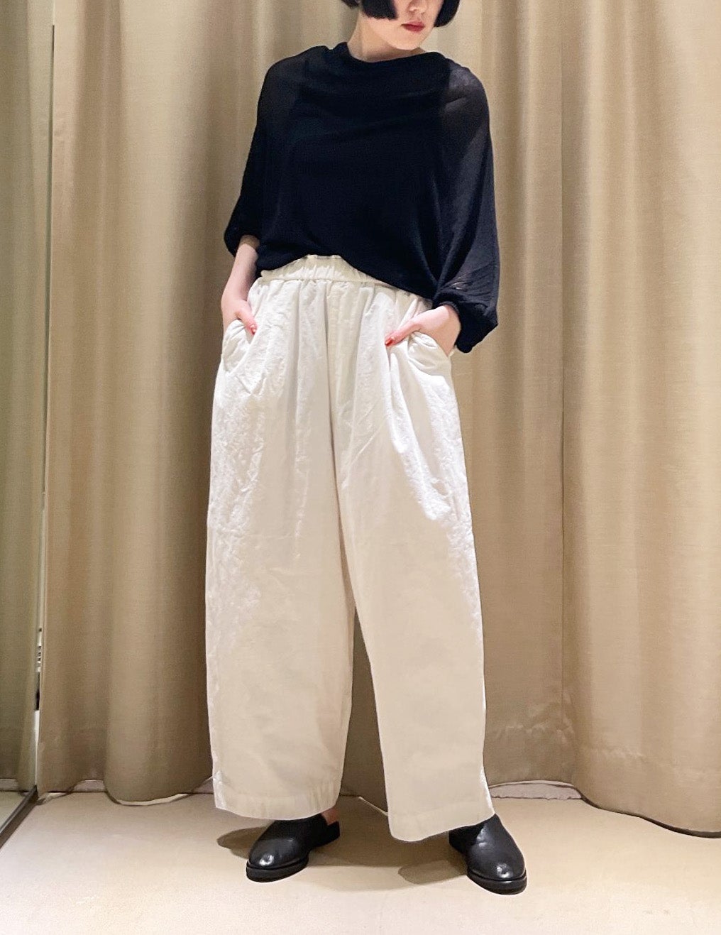 90 ブラック/36size：スタッフ160㎝