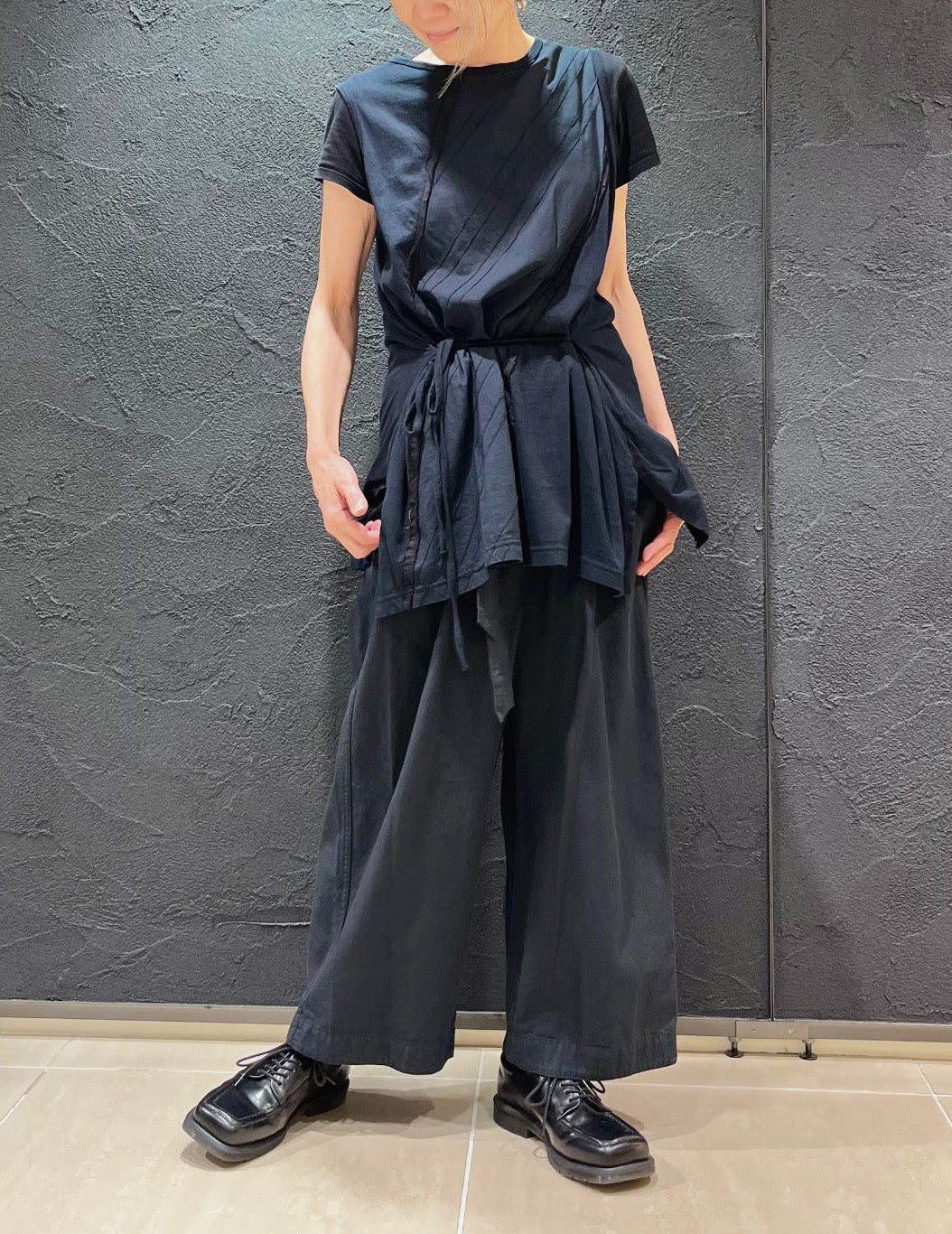 20 ネイビー/36size：スタッフ165㎝