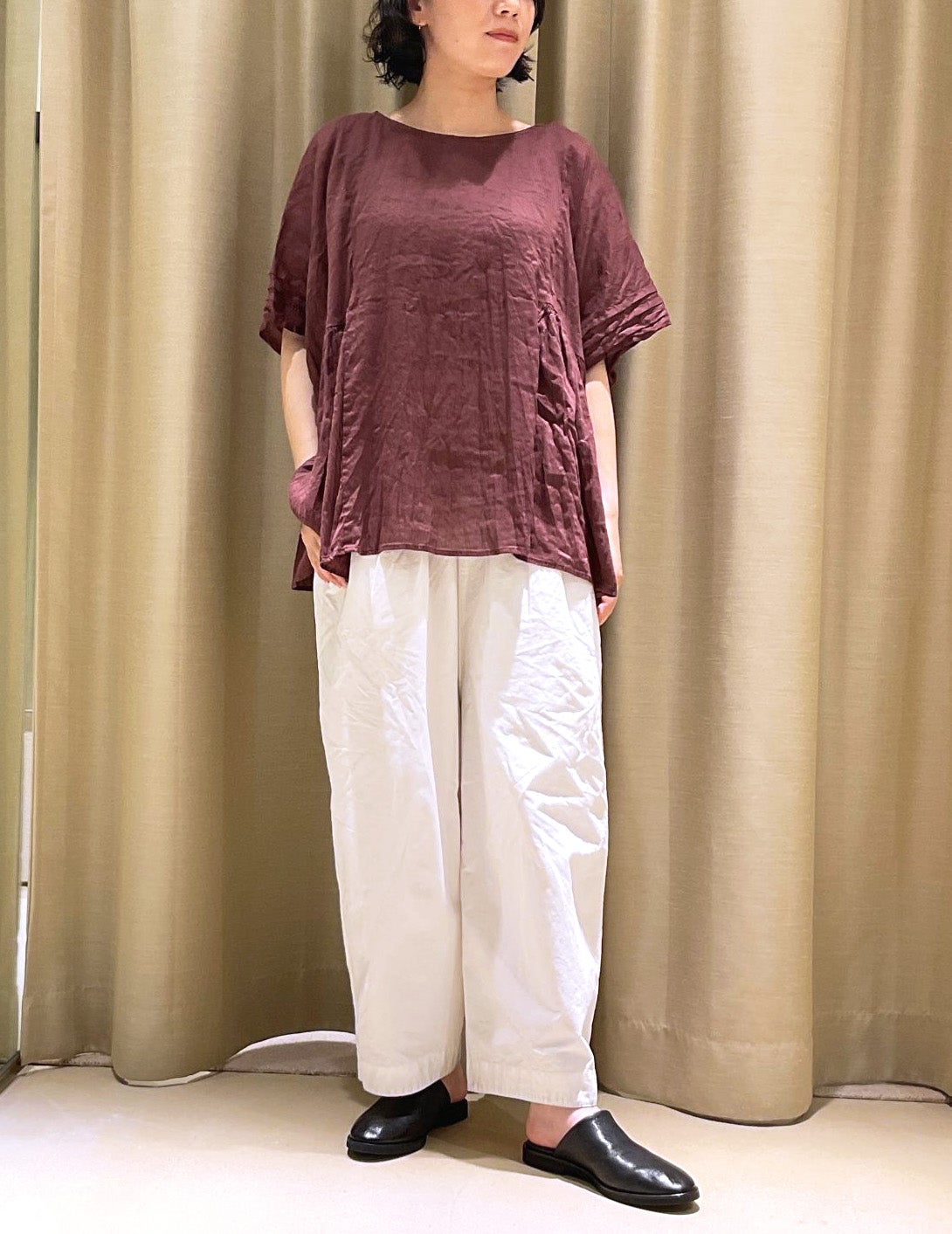 74 ボルドー/36size：スタッフ159㎝