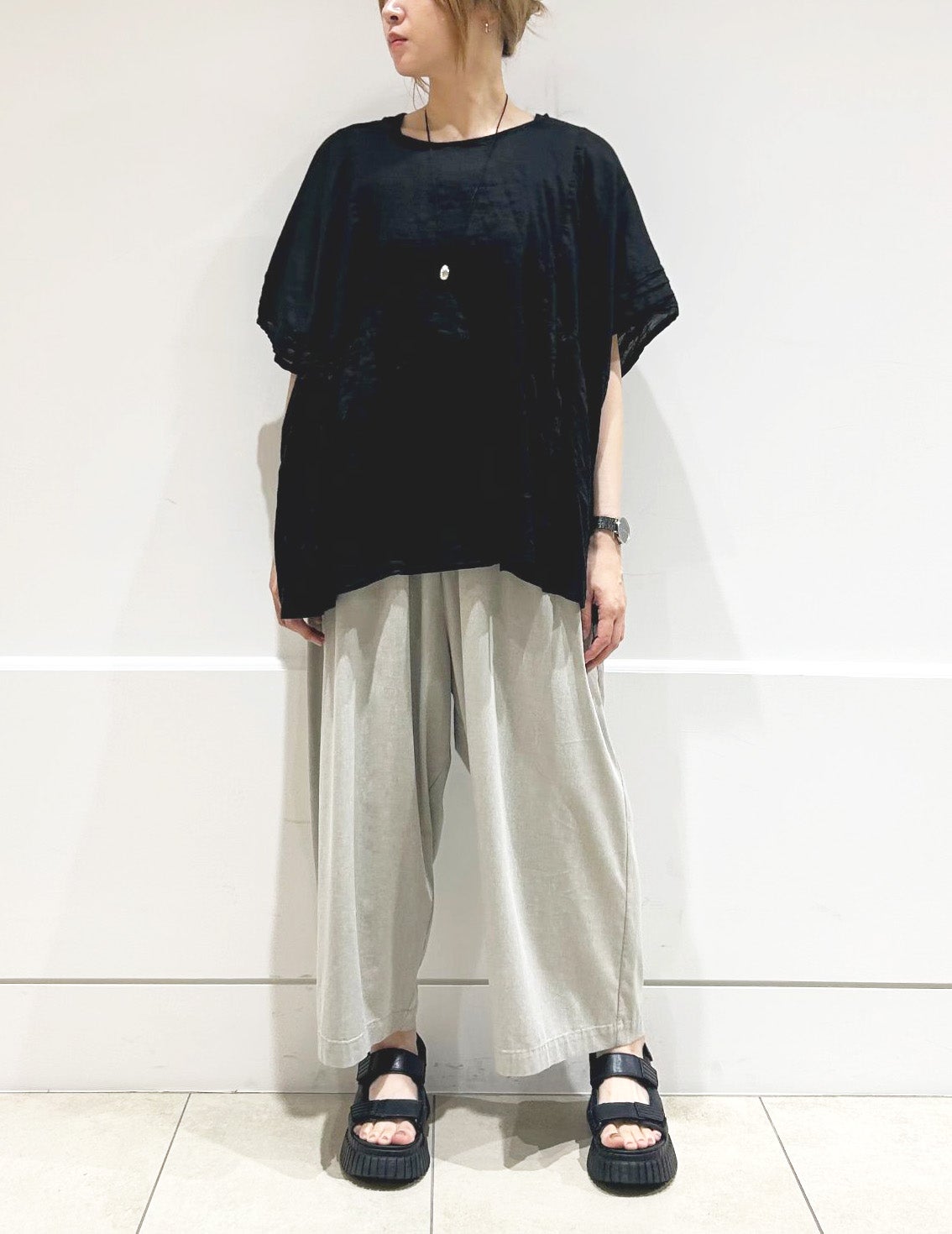 90 ブラック/36size：スタッフ160㎝