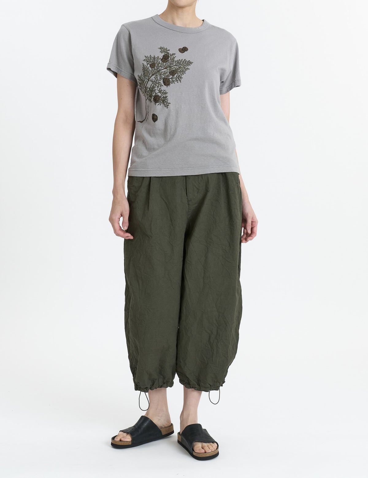 50 グレー/36(M)size：モデル169㎝