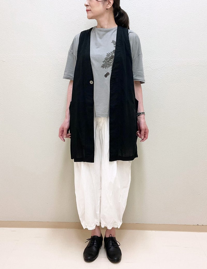50 グレー/36size：スタッフ163㎝