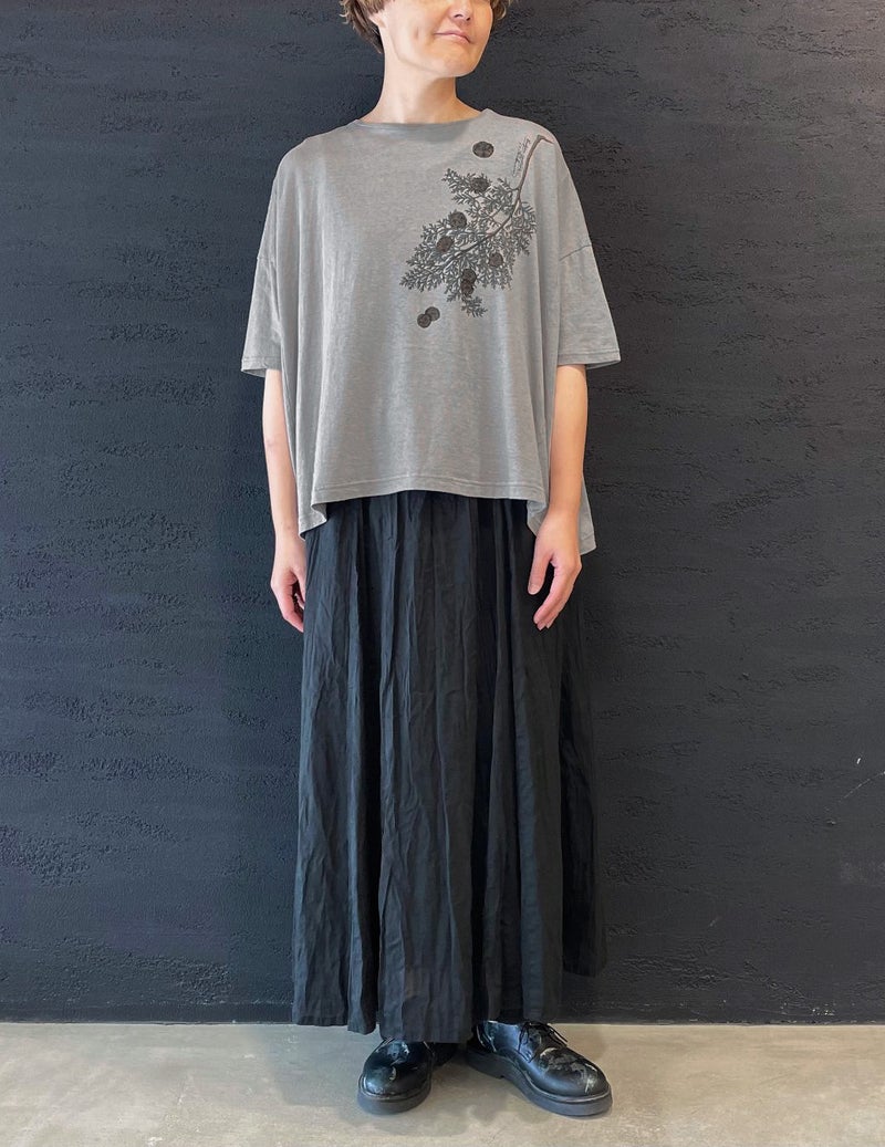 50 グレー/36size：スタッフ162㎝