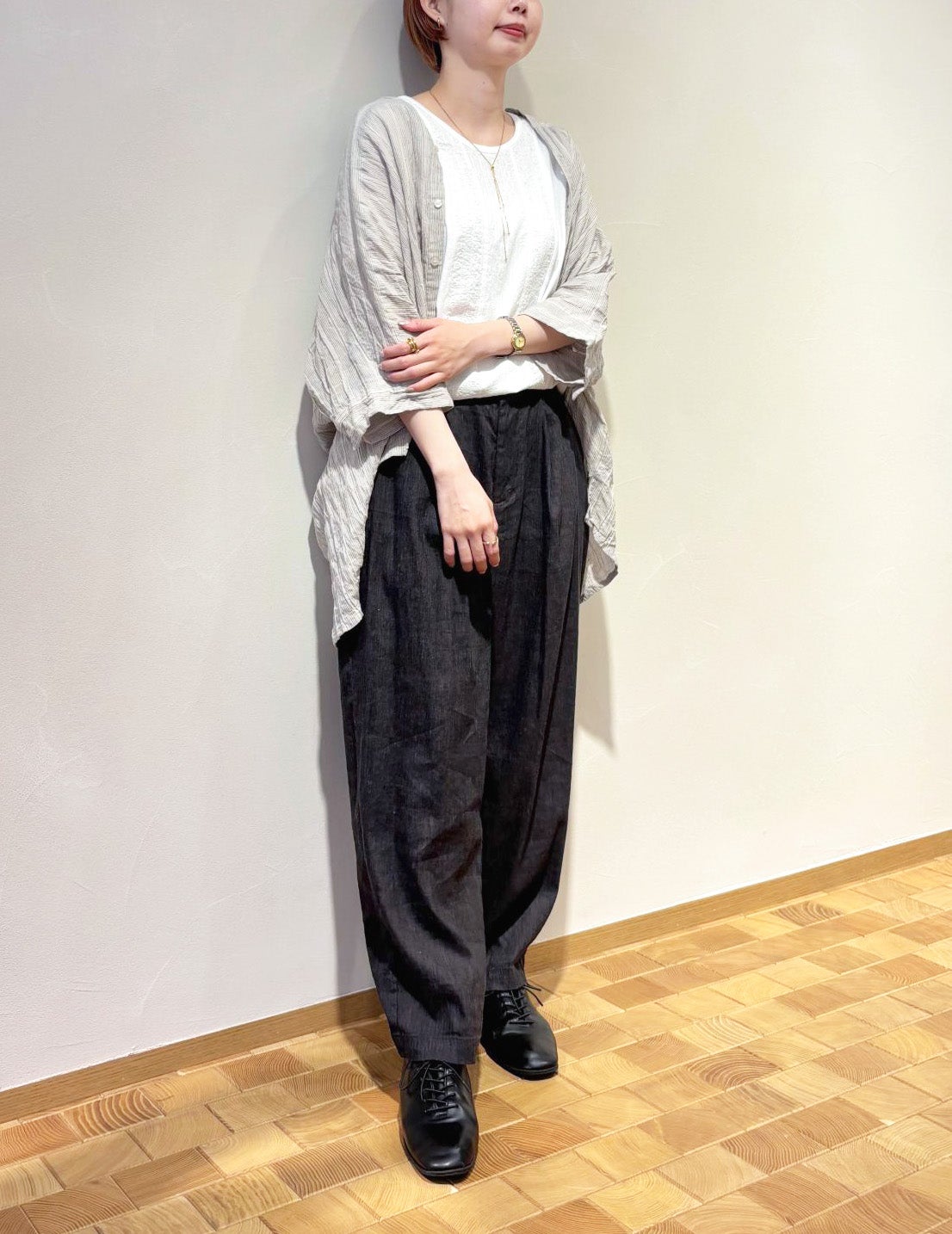 60 ブラウン/34size：スタッフ150㎝