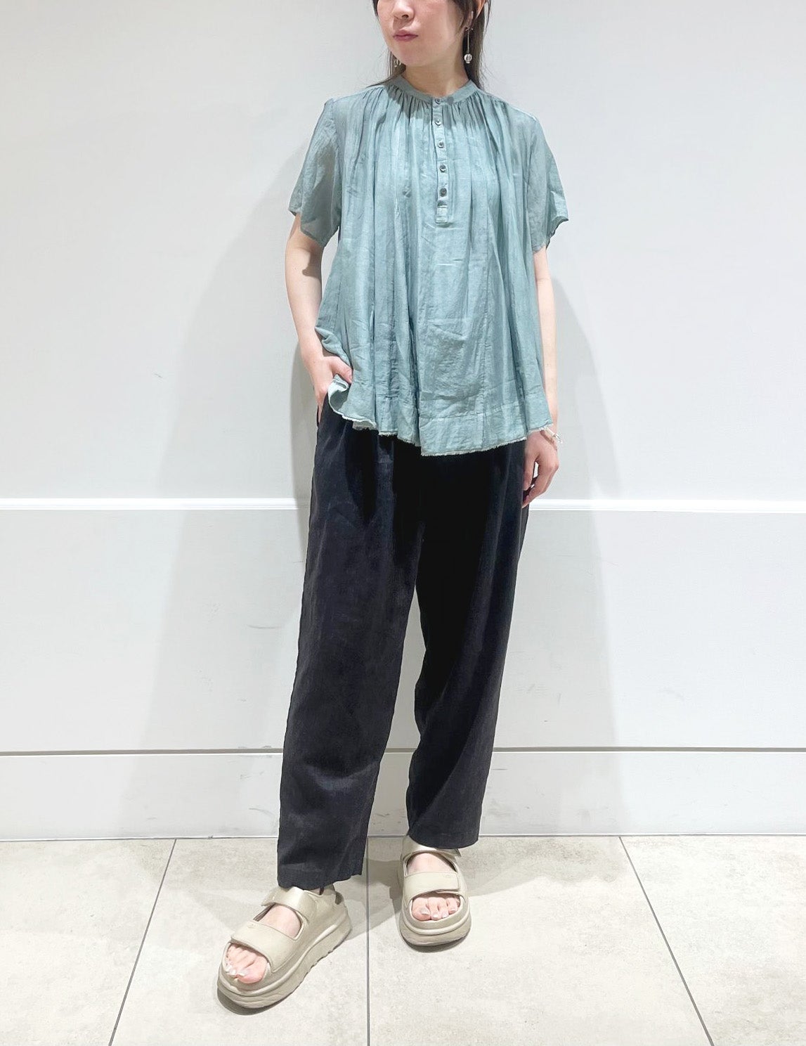 60 ブラウン/36size：スタッフ158㎝