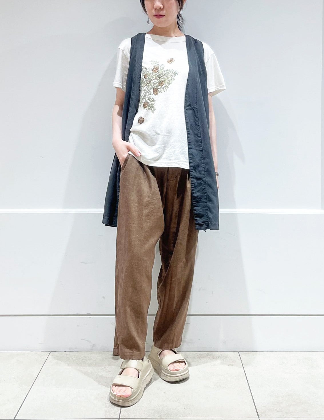 64 ベージュ/36size：スタッフ158㎝