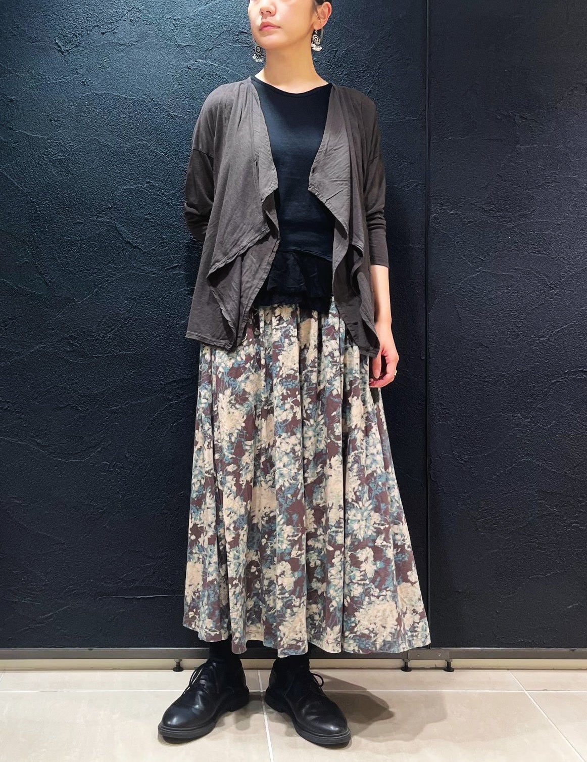 60 ブラウン/36size：スタッフ166㎝