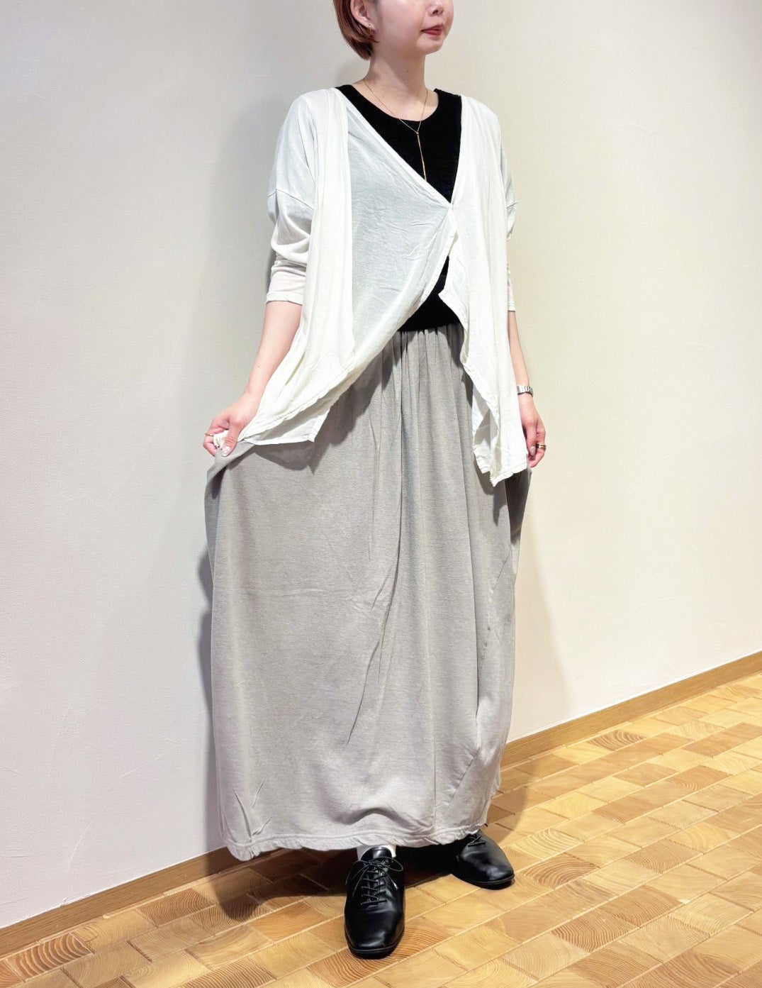 04 アイボリー/36size：スタッフ150㎝