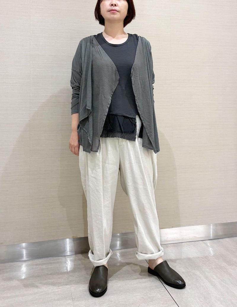 44 カーキ/36size：スタッフ155㎝