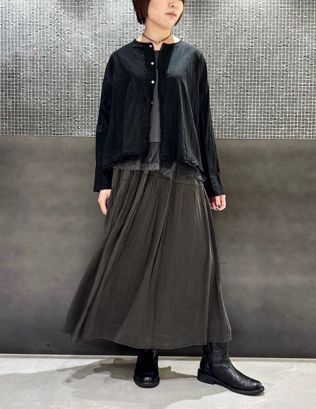 60 ブラウン/36size：スタッフ165㎝