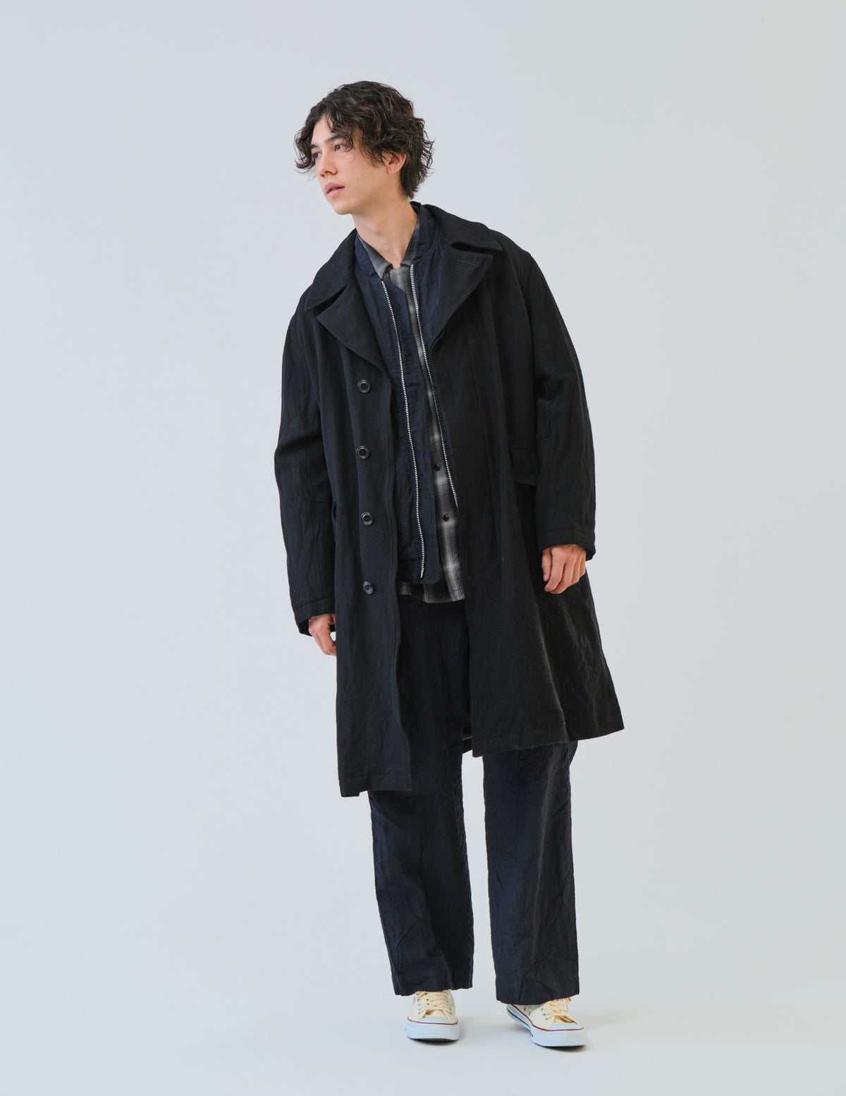 20 ネイビー　Msize：モデル185㎝