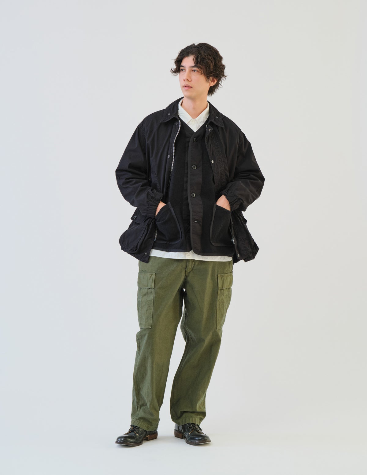 42 オリーブ　Msize：モデル185㎝