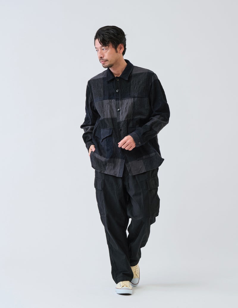 90 ブラック　Msize：モデル180㎝