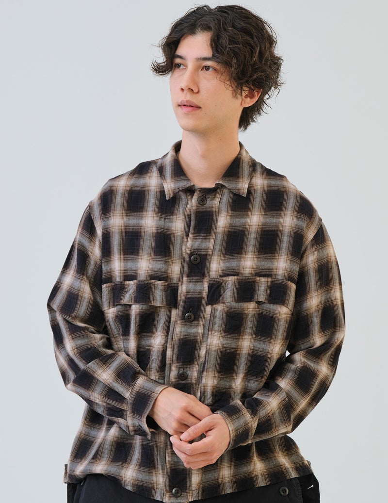 60 ブラウン　Msize：モデル185㎝