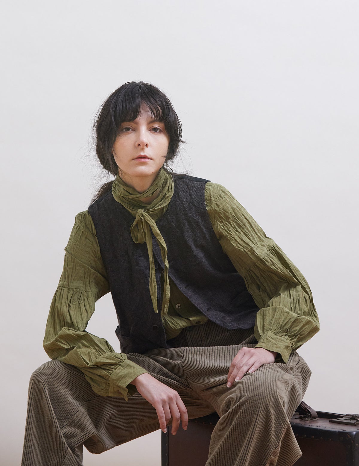 40 グリーン/36(M)size：モデル170㎝