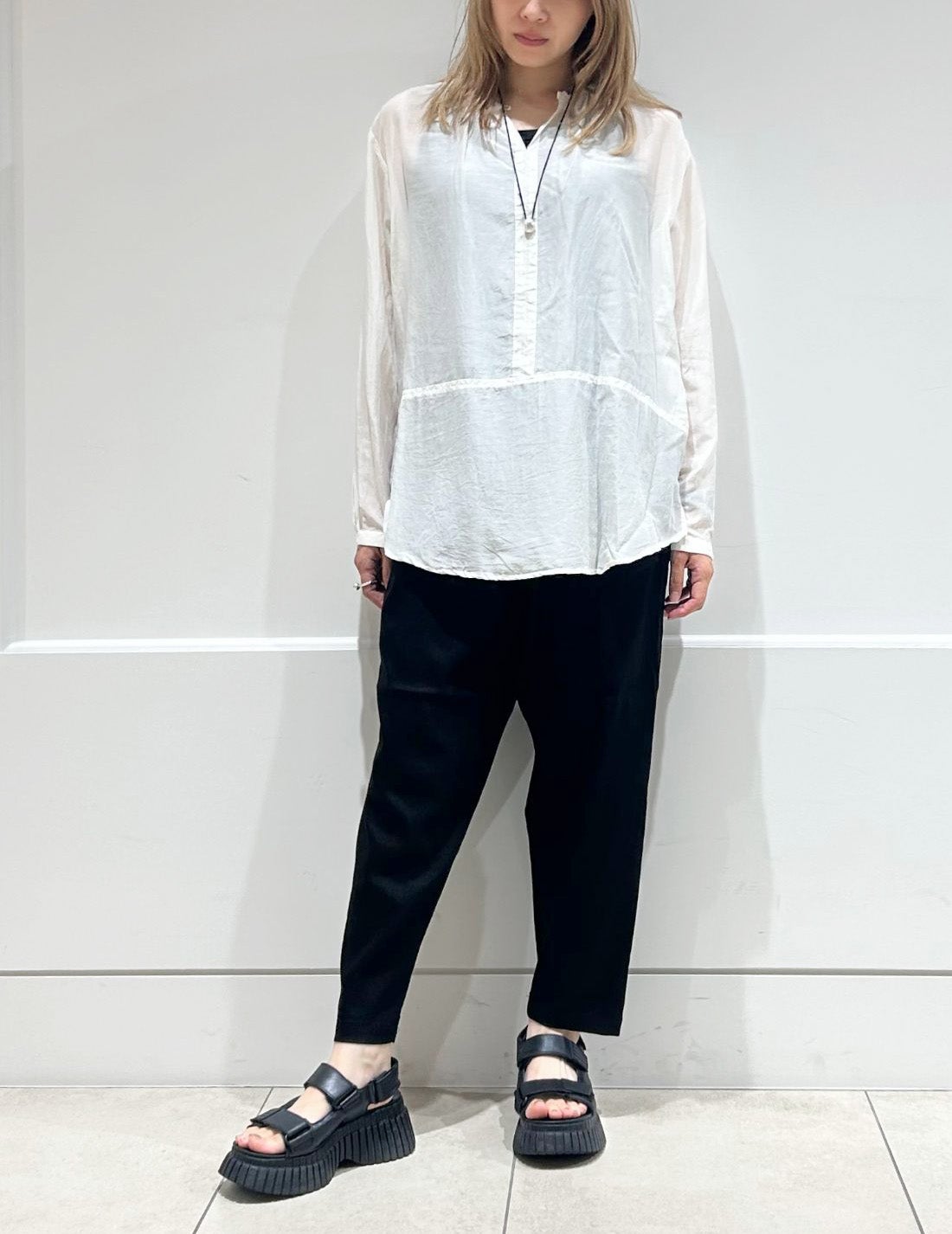 04 アイボリー/36size：スタッフ160㎝
