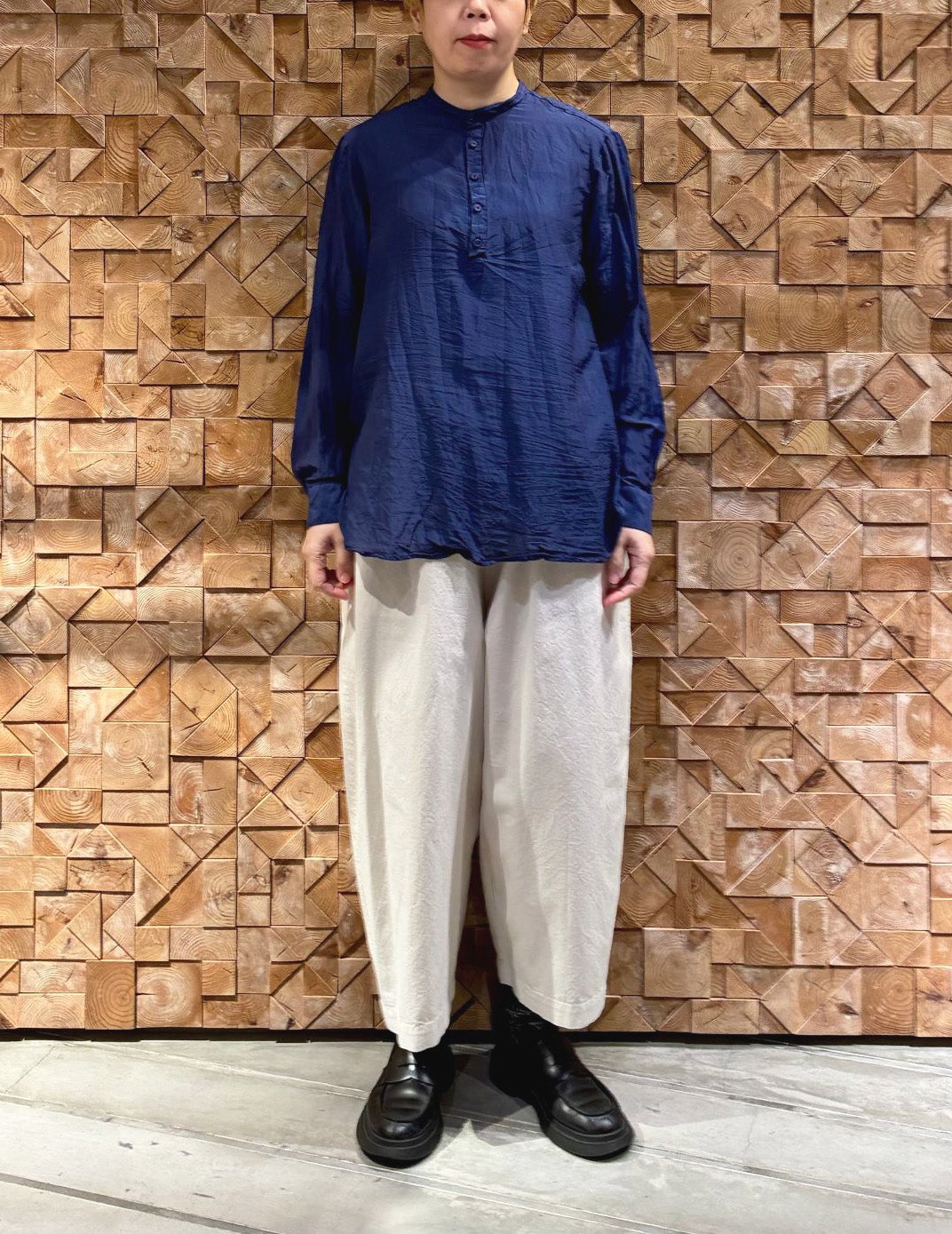 20 ネイビー/36size：スタッフ165㎝