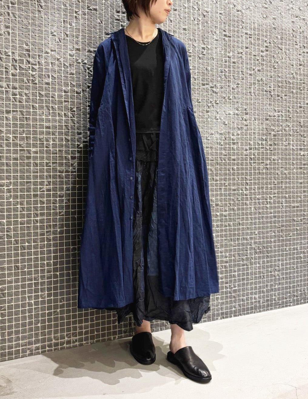 20 ネイビー/36size：スタッフ165㎝