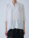 01 ホワイト/36(M)size：モデル 169cm