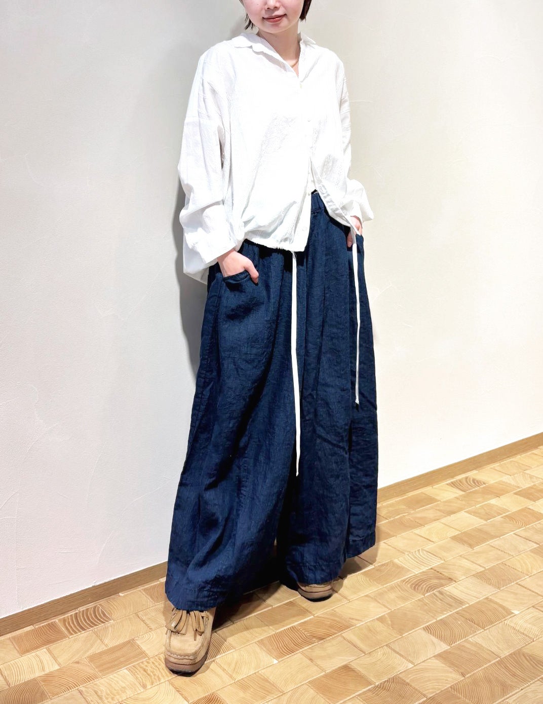 01 ホワイト/36size：スタッフ150㎝