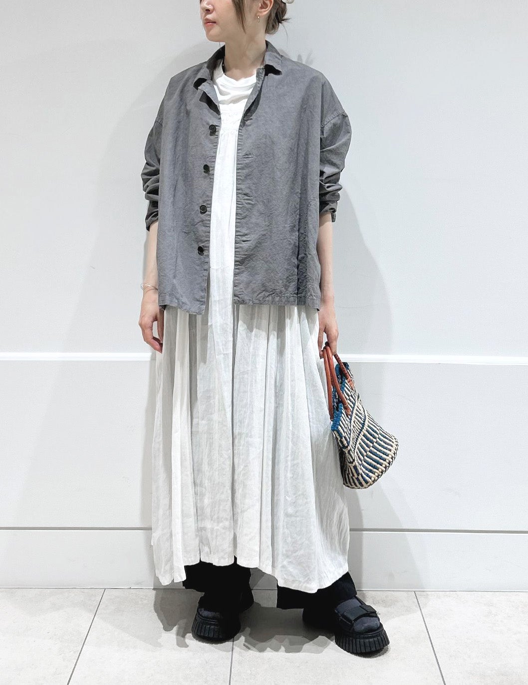 04 アイボリー/36size：スタッフ160㎝