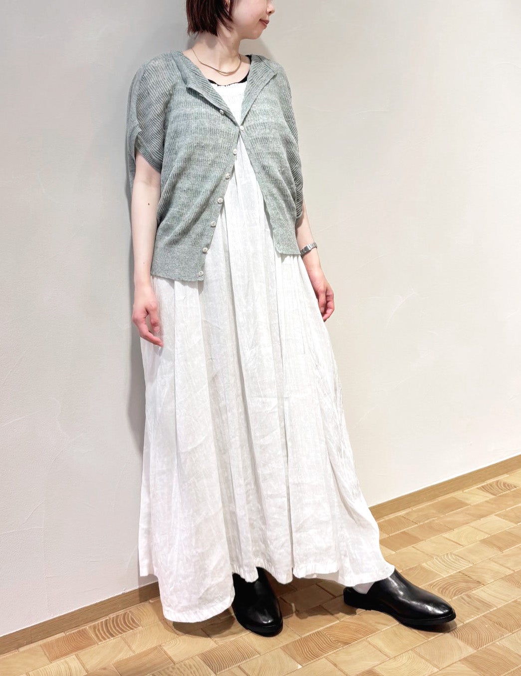 04 アイボリー/36size：スタッフ150㎝