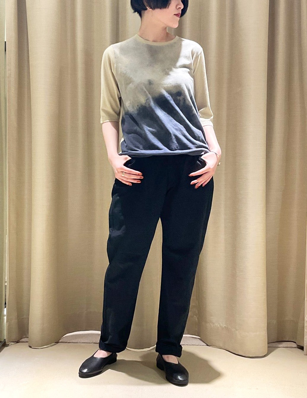 90 ブラック/34size：スタッフ160㎝